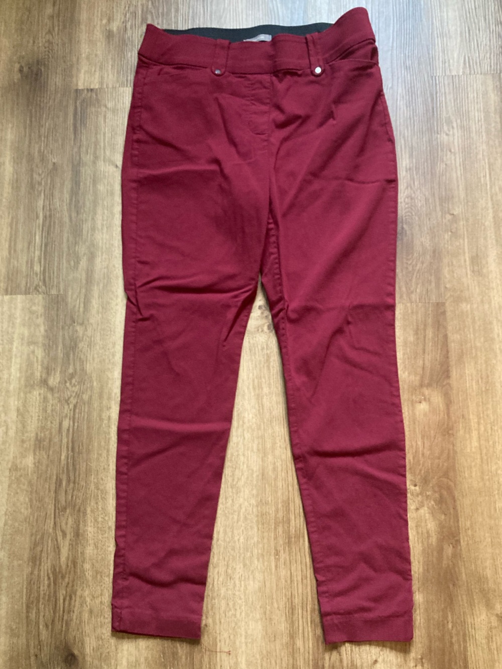 Maurices Dark Red Pants Small Short